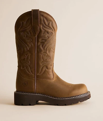 Fatbaby Dawn Leather Western Boot