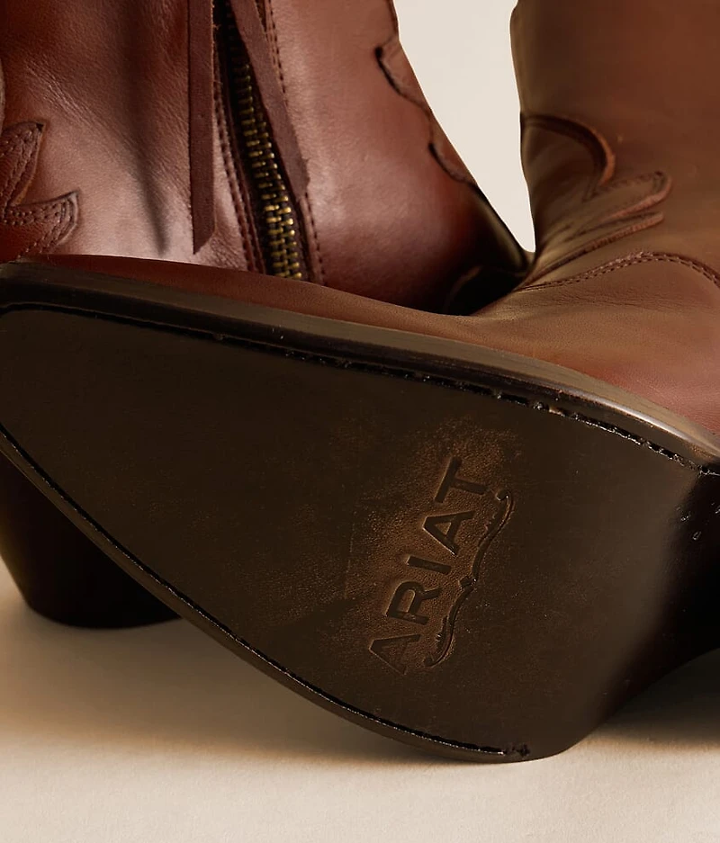 Jade Leather Ankle Boot