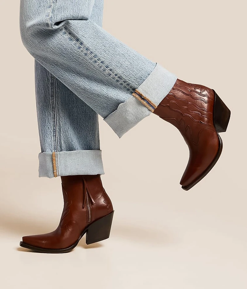Jade Leather Ankle Boot