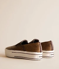 Skylar Tooled Leather Shoe