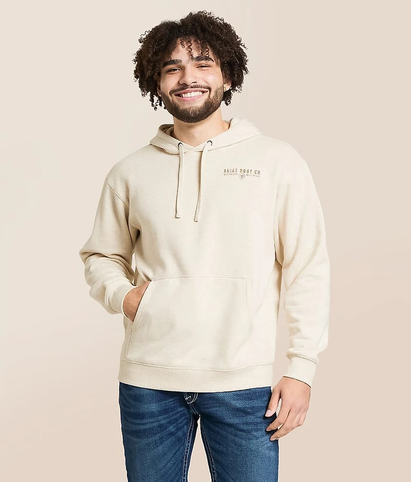 Buck Wild Watercolor Hooded Sweatshirt