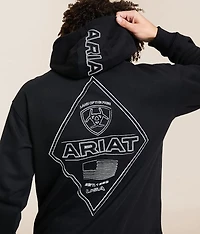 Chalk Diamond Hooded Sweatshirt