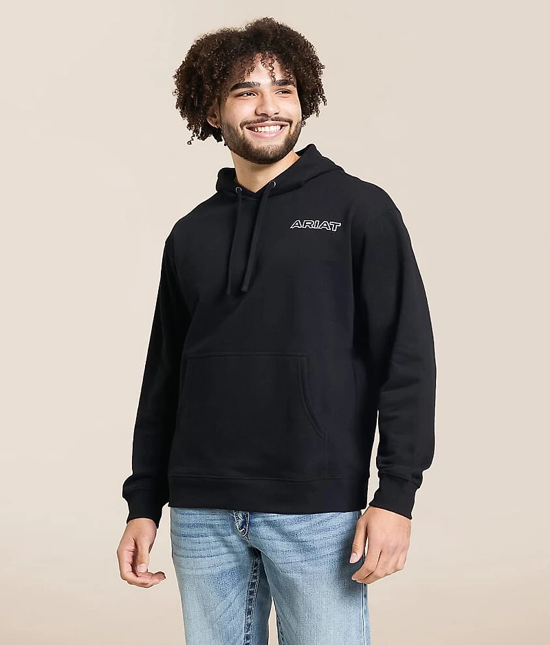 Chalk Diamond Hooded Sweatshirt