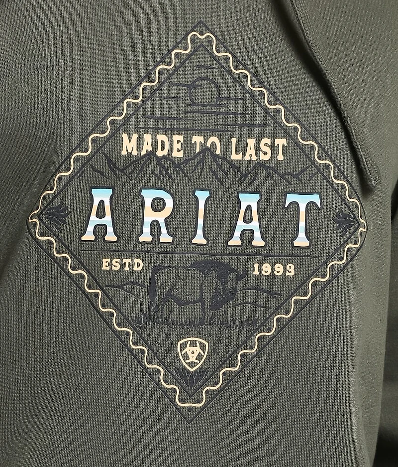 Bison Hooded Sweatshirt