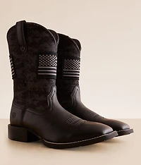 Sport Patriot Leather Cowboy Boot