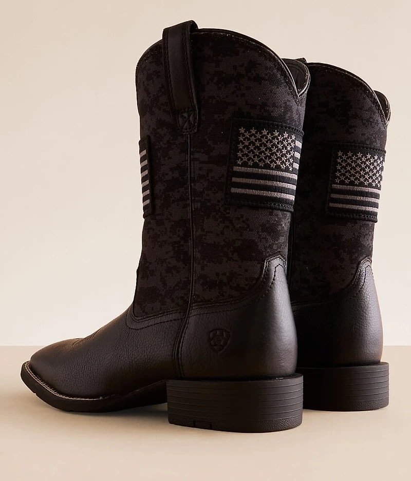 Sport Patriot Leather Cowboy Boot