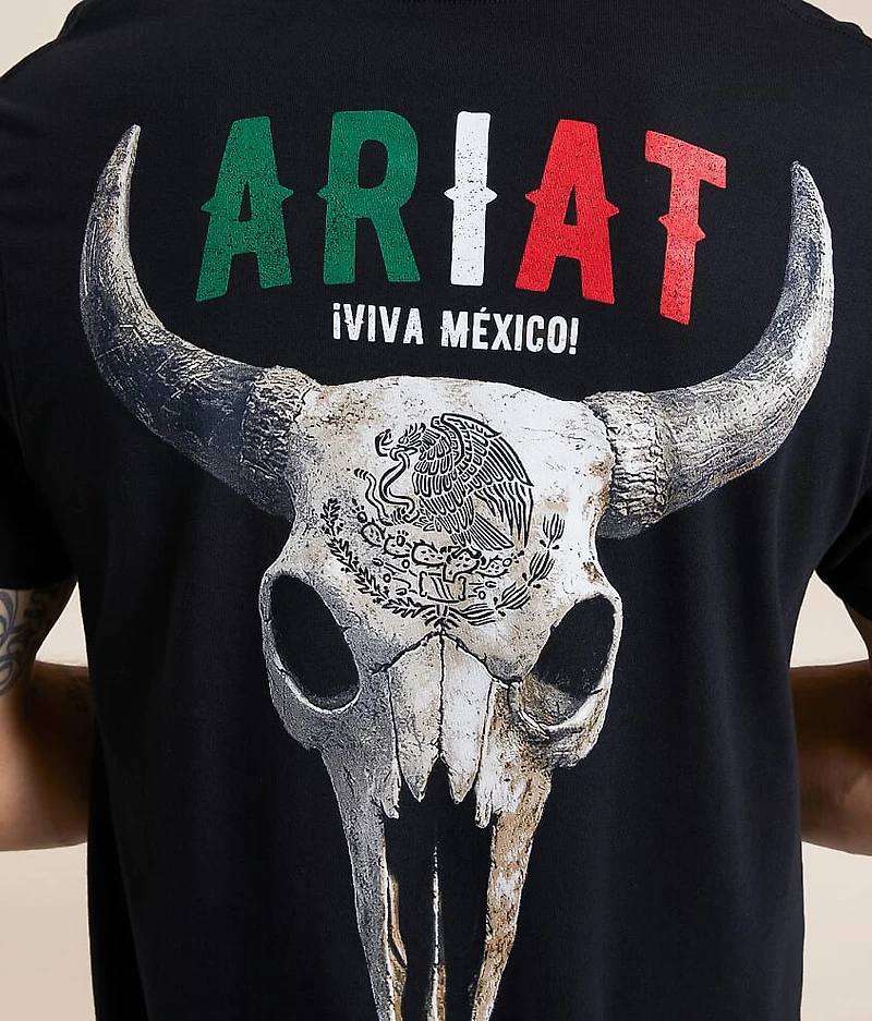 Carved Viva Skull T-Shirt
