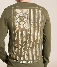 Flag Vertical Patriot T-Shirt