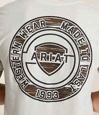 Woodgrain Shell T-Shirt