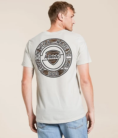 Woodgrain Shell T-Shirt