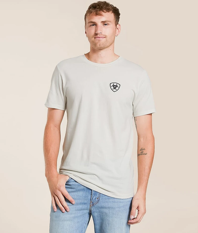 Woodgrain Shell T-Shirt