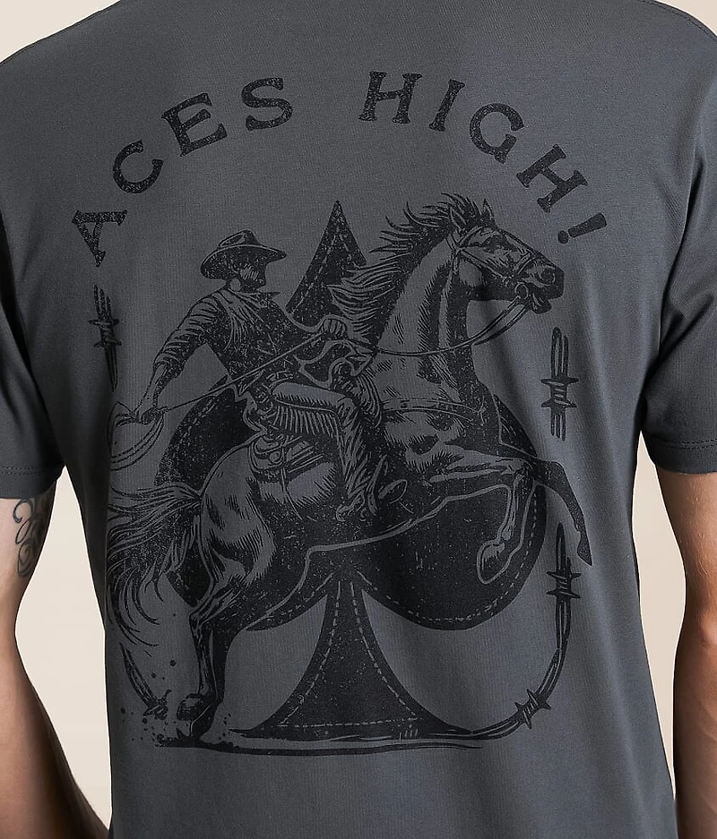 Aces High Bronc T-Shirt