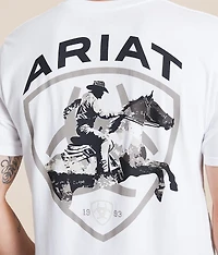Layered Bronco Shield T-Shirt