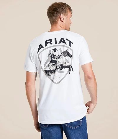 Layered Bronco Shield T-Shirt