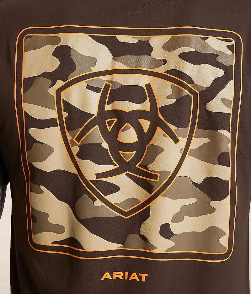 Camo Square Shield T-Shirt