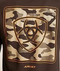 Camo Square Shield T-Shirt