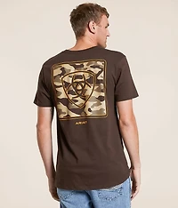 Camo Square Shield T-Shirt