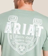 Horseshoe Stamped T-Shirt