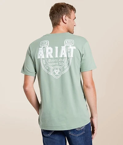 Horseshoe Stamped T-Shirt