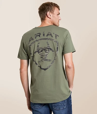 Ariat Deluxe Woodish Shield T-Shirt