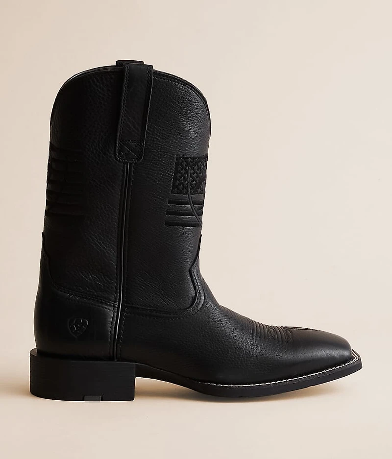 Sport Freedom Leather Cowboy Boot