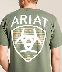 Charging Bison Shield T-Shirt