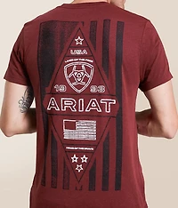 Layered Patriot Stamp T-Shirt