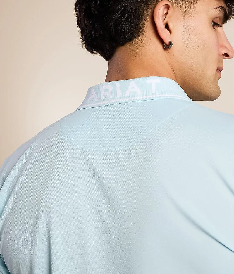 Cool Blue TEK Polo