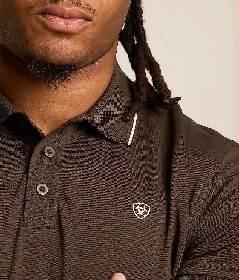 Logo Fitted Polo
