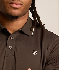 Logo Fitted Polo