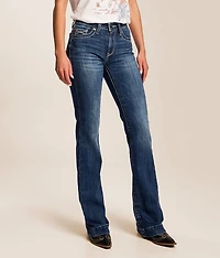 High Rise Slim Trouser Stretch Jean