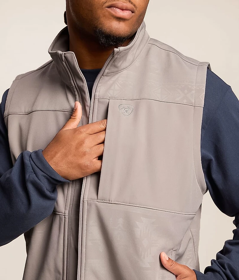 Vernon Embossed Softshell Vest
