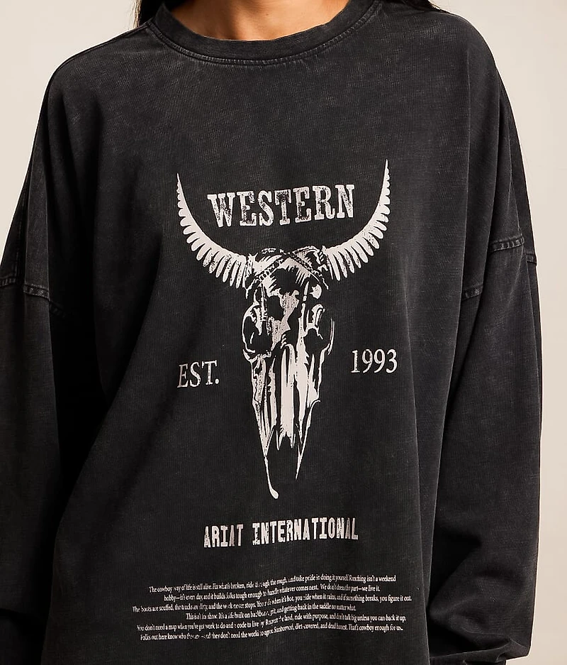 Skull Oversized T-Shirt