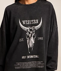 Skull Oversized T-Shirt