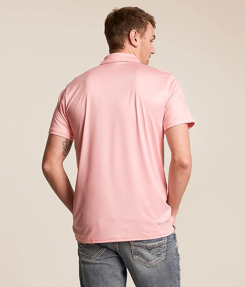 Geo Draw Performance Fitted TEK Polo