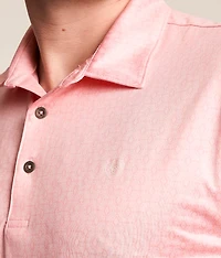 Geo Draw Performance Fitted TEK Polo