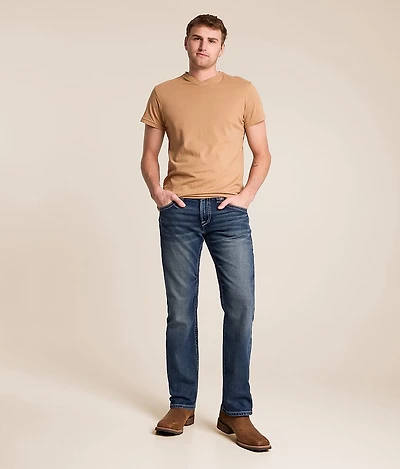 M7 Slim Straight Stretch Jean