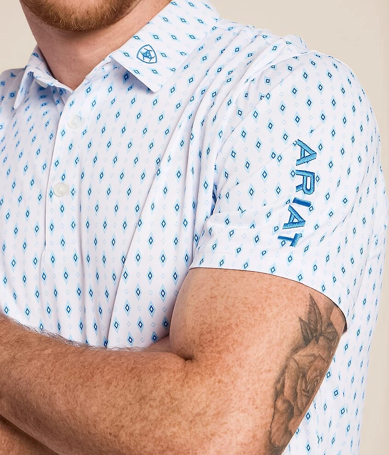 Geo TEK Fitted Performance Polo