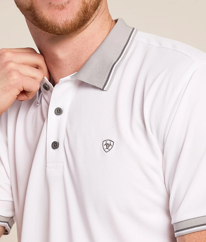Logo Fitted Polo