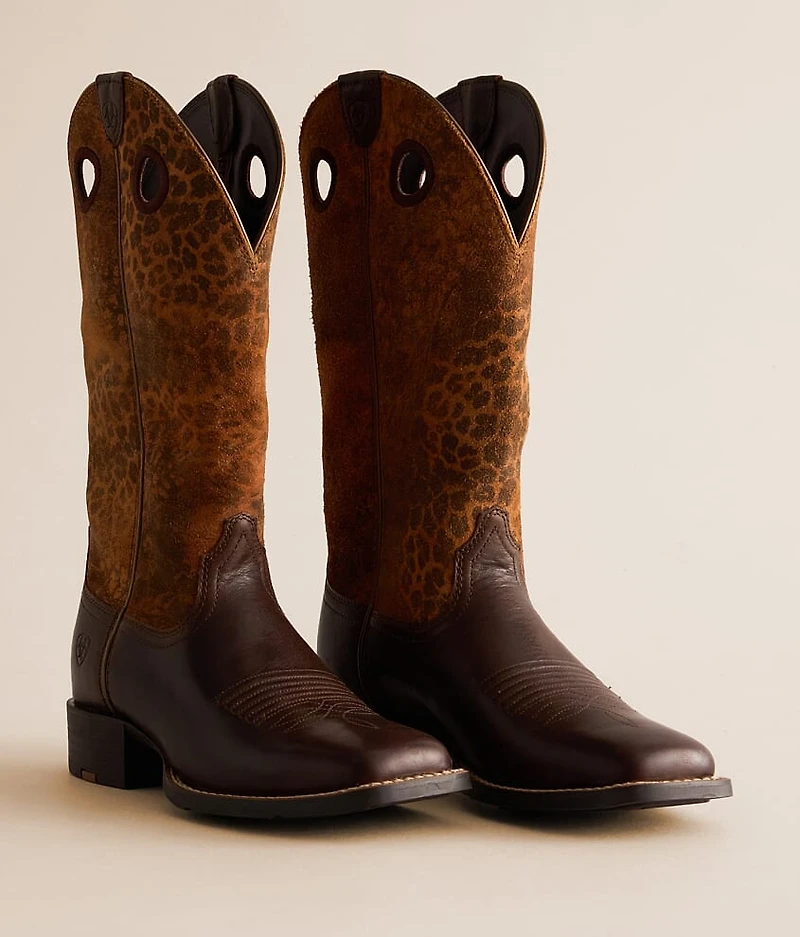 Round Up Ryder Leather Western Boot