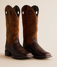 Round Up Ryder Leather Western Boot