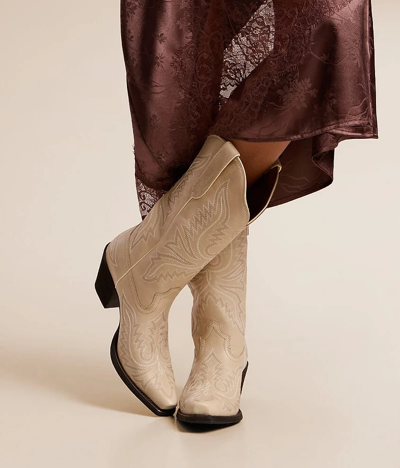 Round Up Collins Leather Western Boot