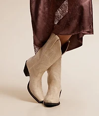 Round Up Collins Leather Western Boot