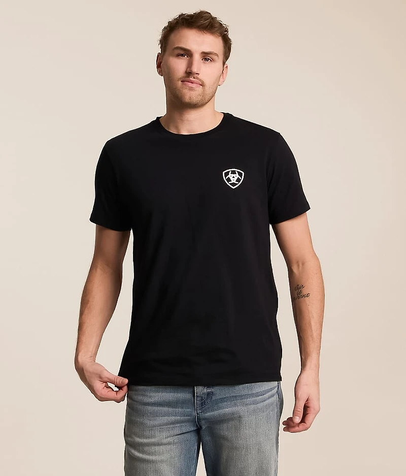 Woodgrain Shell T-Shirt