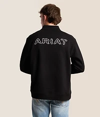 Barbed Wire Quarter Zip Pullover