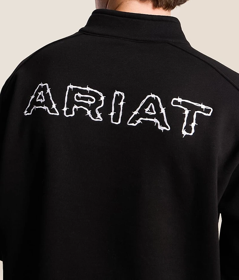Barbed Wire Quarter Zip Pullover