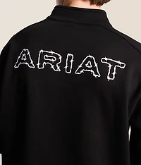 Barbed Wire Quarter Zip Pullover