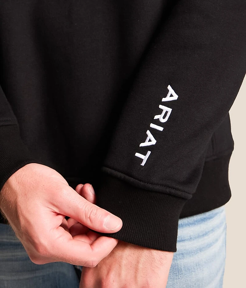Barbed Wire Quarter Zip Pullover