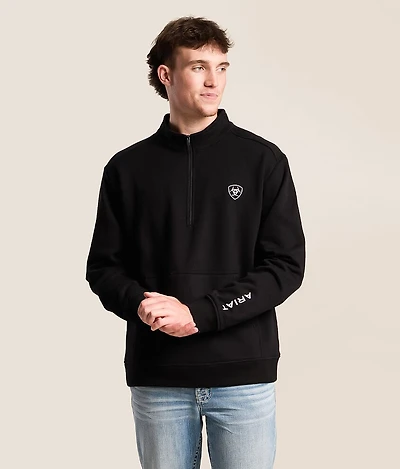 Barbed Wire Quarter Zip Pullover