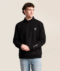 Barbed Wire Quarter Zip Pullover